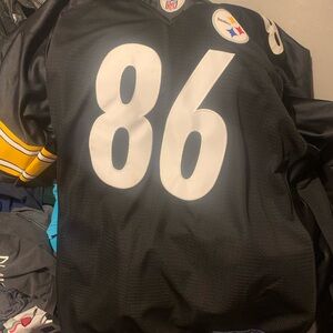 Reebok Black NFL Equipment Jersey